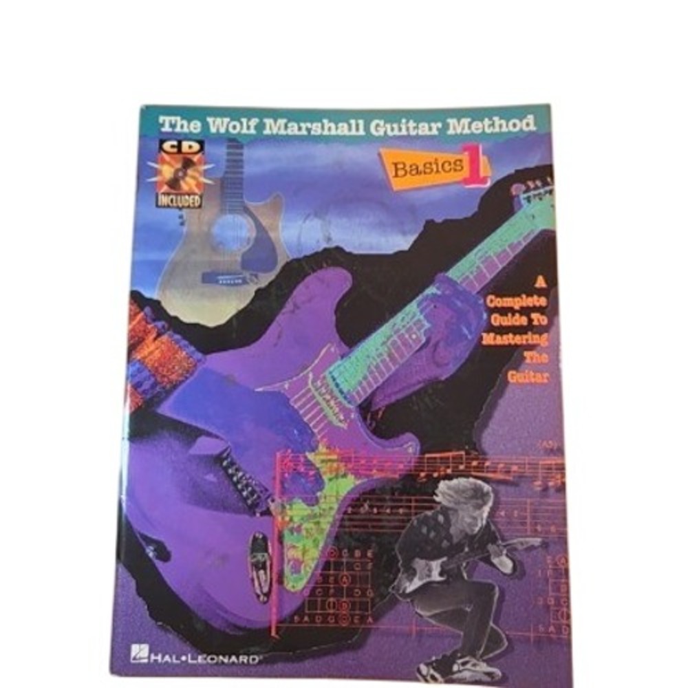 The Wolf Marshall Guitar Method Basics 1 Book CD Included Hal Leonard 1993